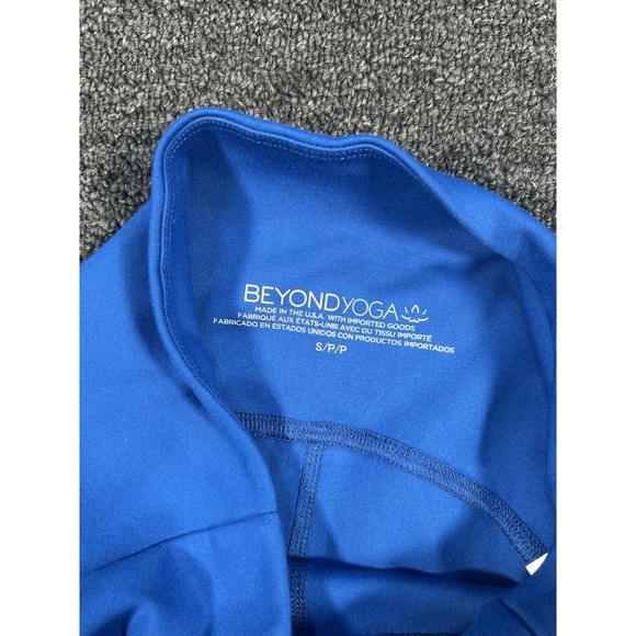 New Beyond Yoga Spacedye Caught In The Midi High Waisted Leggings Blue Sz Small - Picture 4 of 9